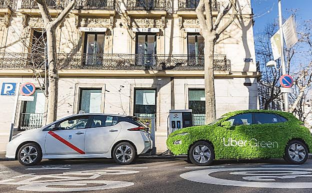 Green: así es el servicio de Uber para viajar en coche eléctrico
