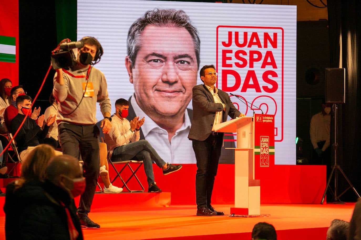 Juan Espadas presenta su candidatura para Andalucía en Granada