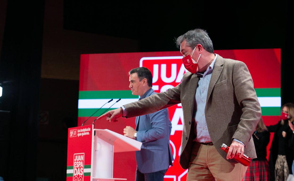 Juan Espadas en el Palacio de Congresos de Granada