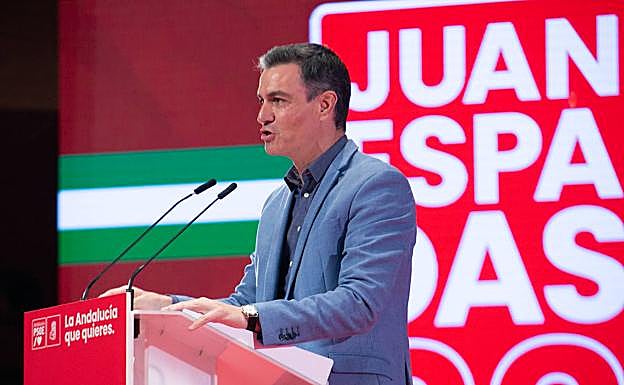El presidente del Gobierno, Pedro Sánchez