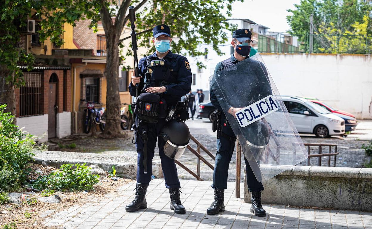 Agentes de la Policía Nacional