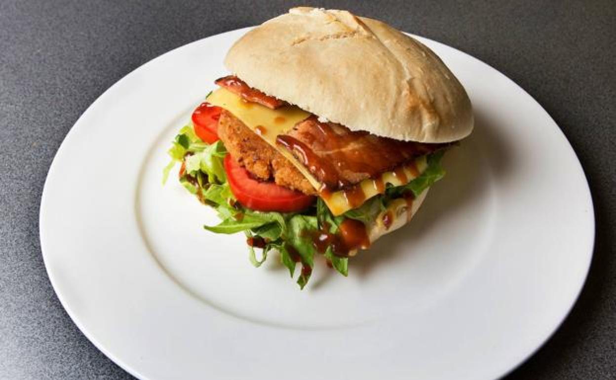 La retirado es una materia prima de Burger meat de pollo