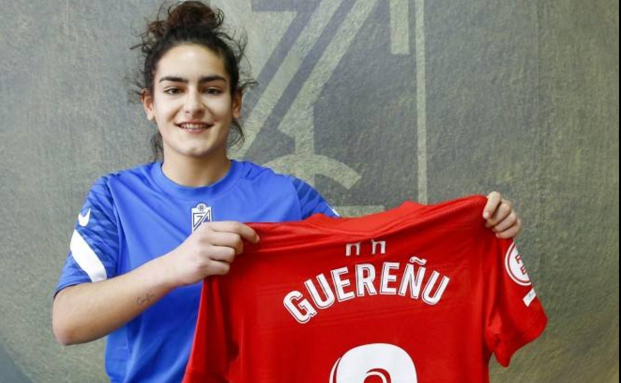 Marta Guereñu lucirá el '2' del Granada. 