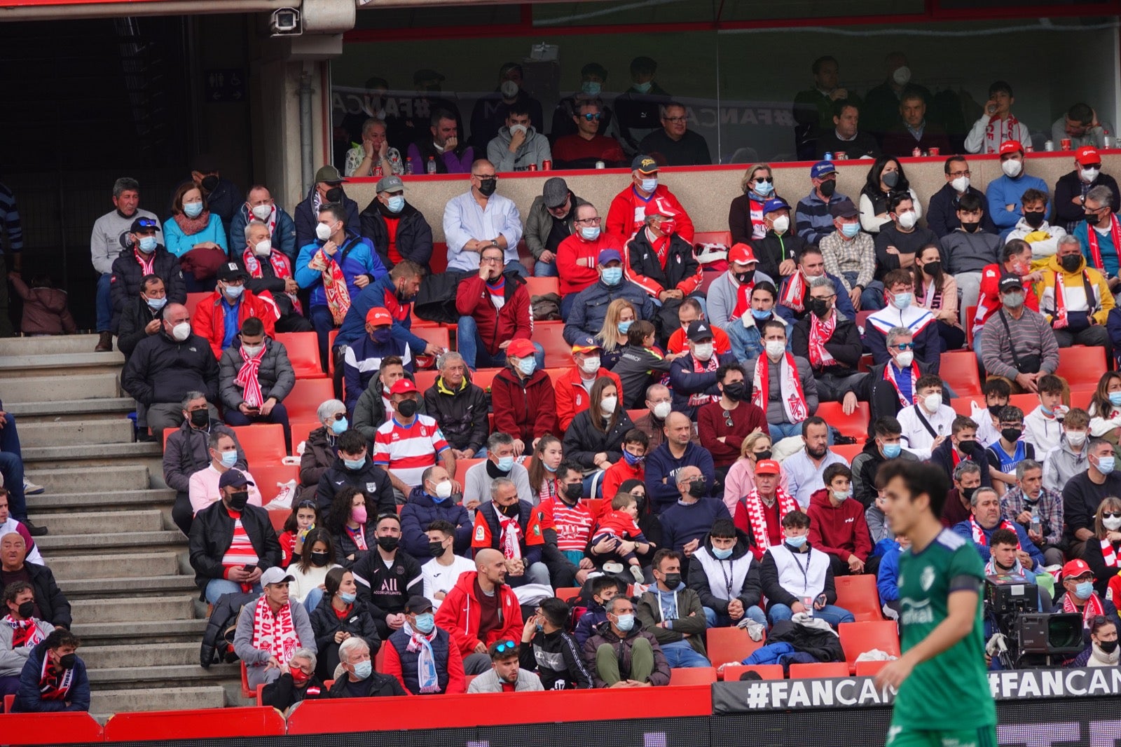 ¿Has estado en el partido entre Granada y Osasuna? Aquí puedes verte en tu localidad