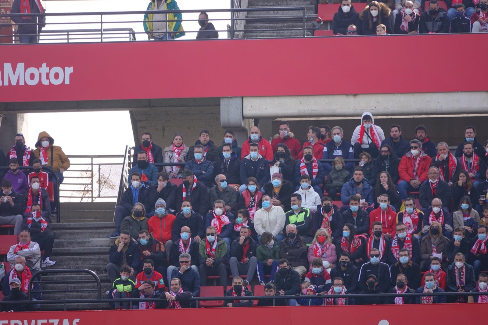 ¿Has estado en el partido entre Granada y Osasuna? Aquí puedes verte en tu localidad