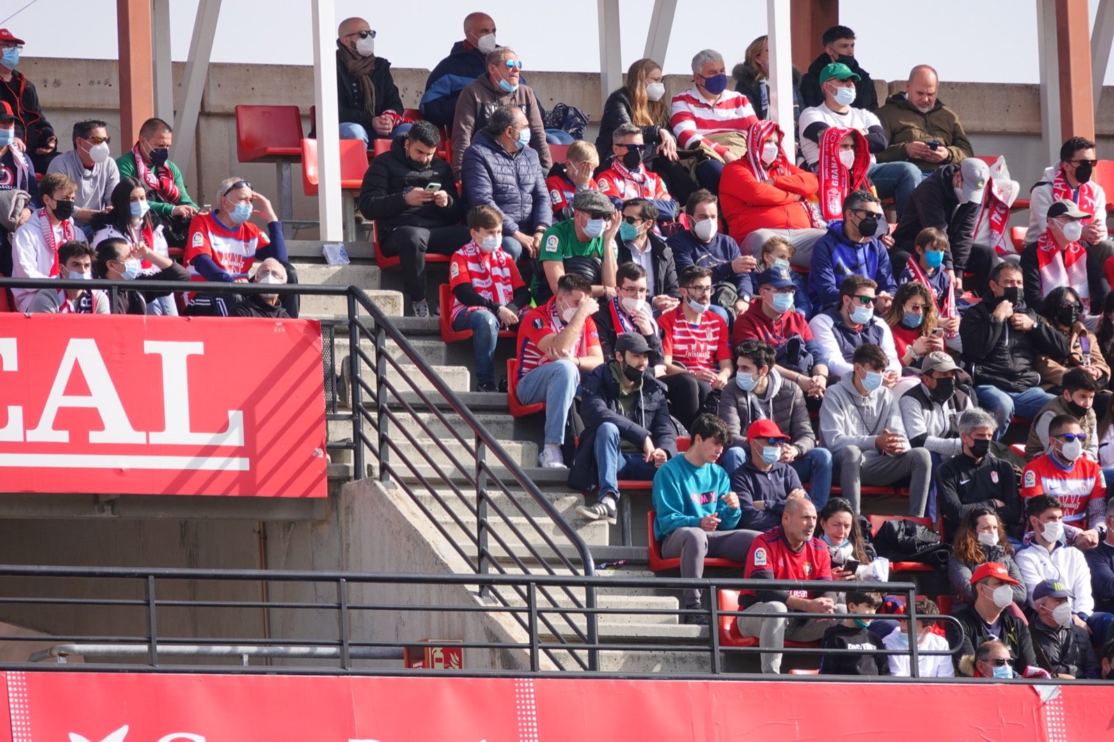 ¿Has estado en el partido entre Granada y Osasuna? Aquí puedes verte en tu localidad
