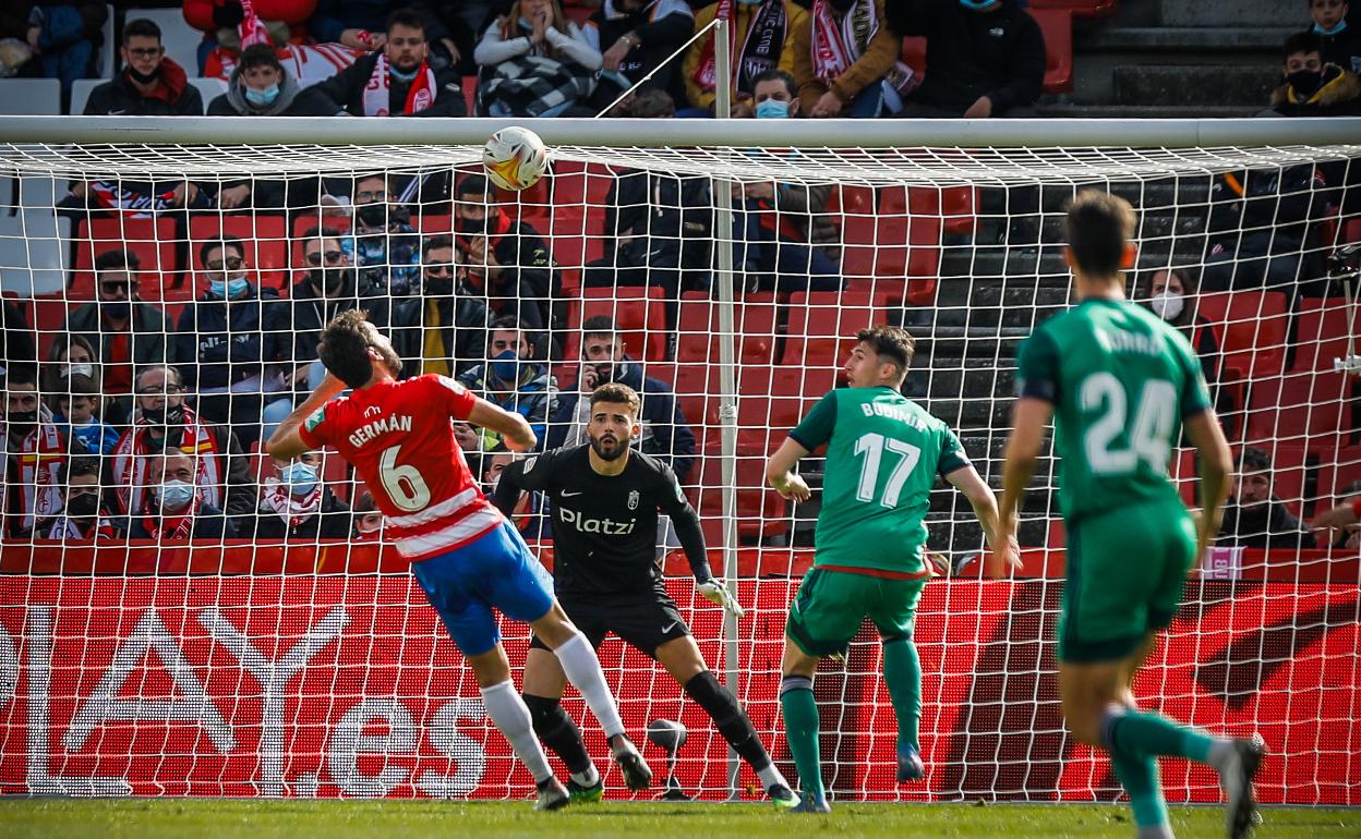 Germán: «Hay que trabajar muy bien para que en el próximo partido no pasen las mismas cosas que en este»