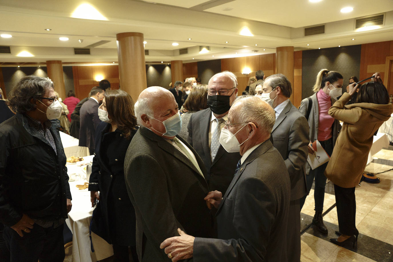 Fotos: Así ha sido el Desayuno IDEAL con el consejero de Salud, Jesús Aguirre