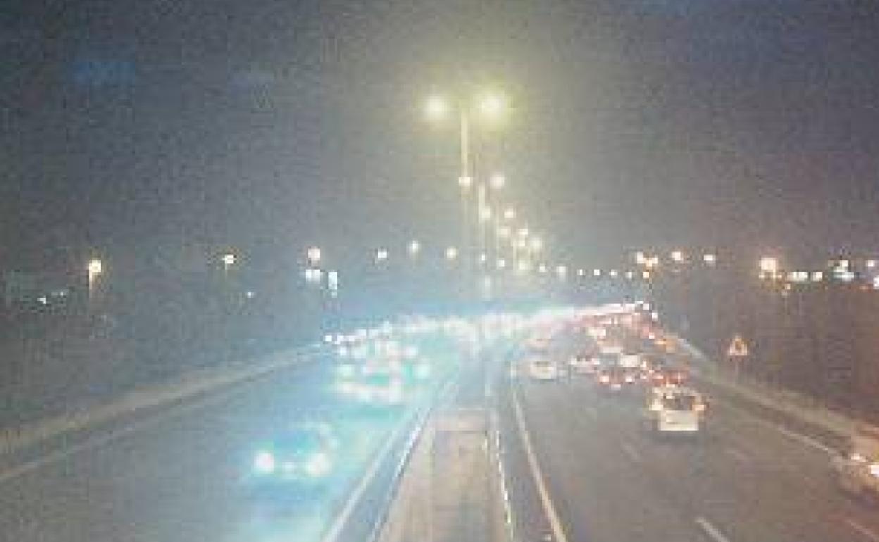 Tráfico en la Circunvalación a primera hora de este jueves