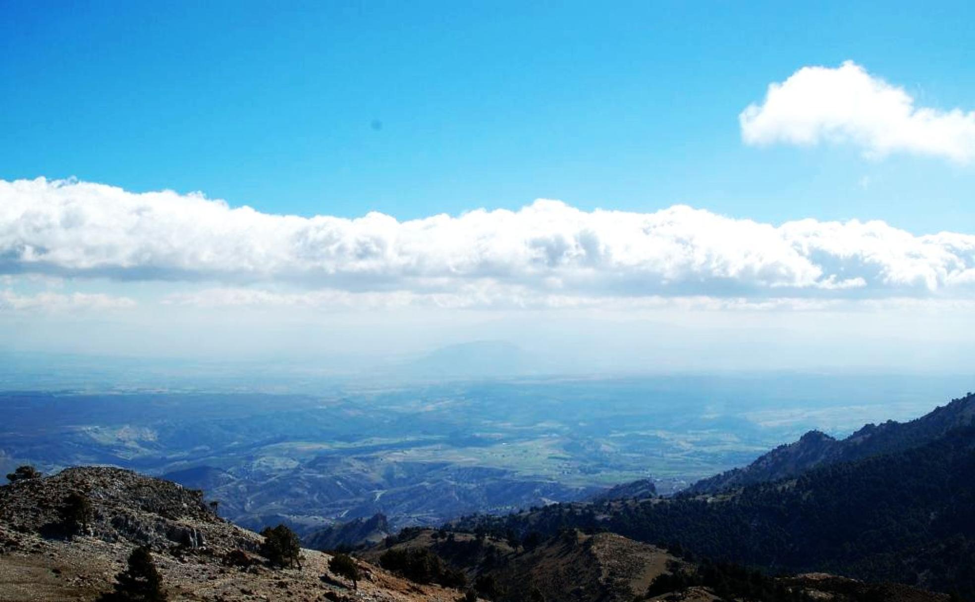Vista que ofrece la cima del Cerro del Buitre
