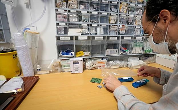 Imagen principal - Los residentes adquieren hábitos y aprenden a conocer su trastorno. 