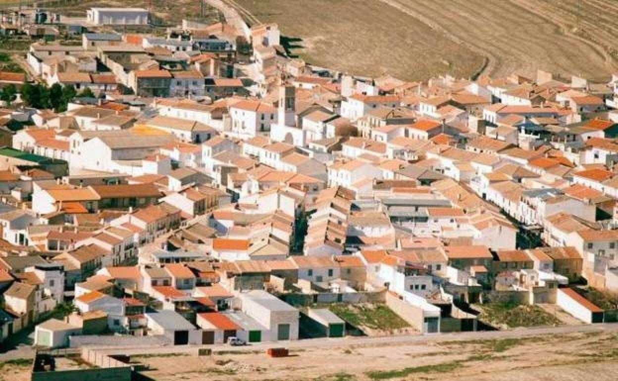 Vista de Pedro Martínez, municipio de 1.138 habitantes. 