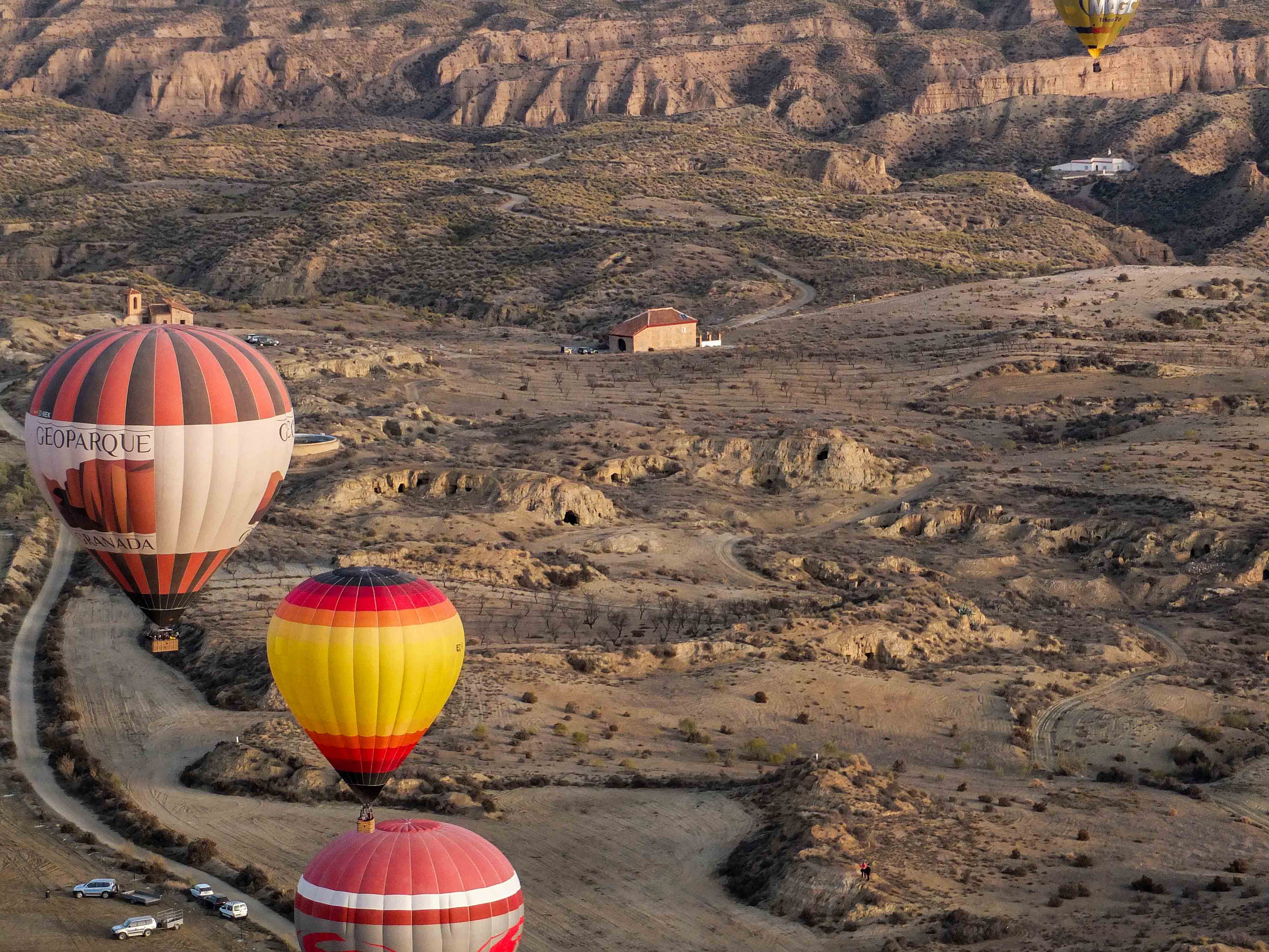 Fotos: El Geoparque a vista de globo