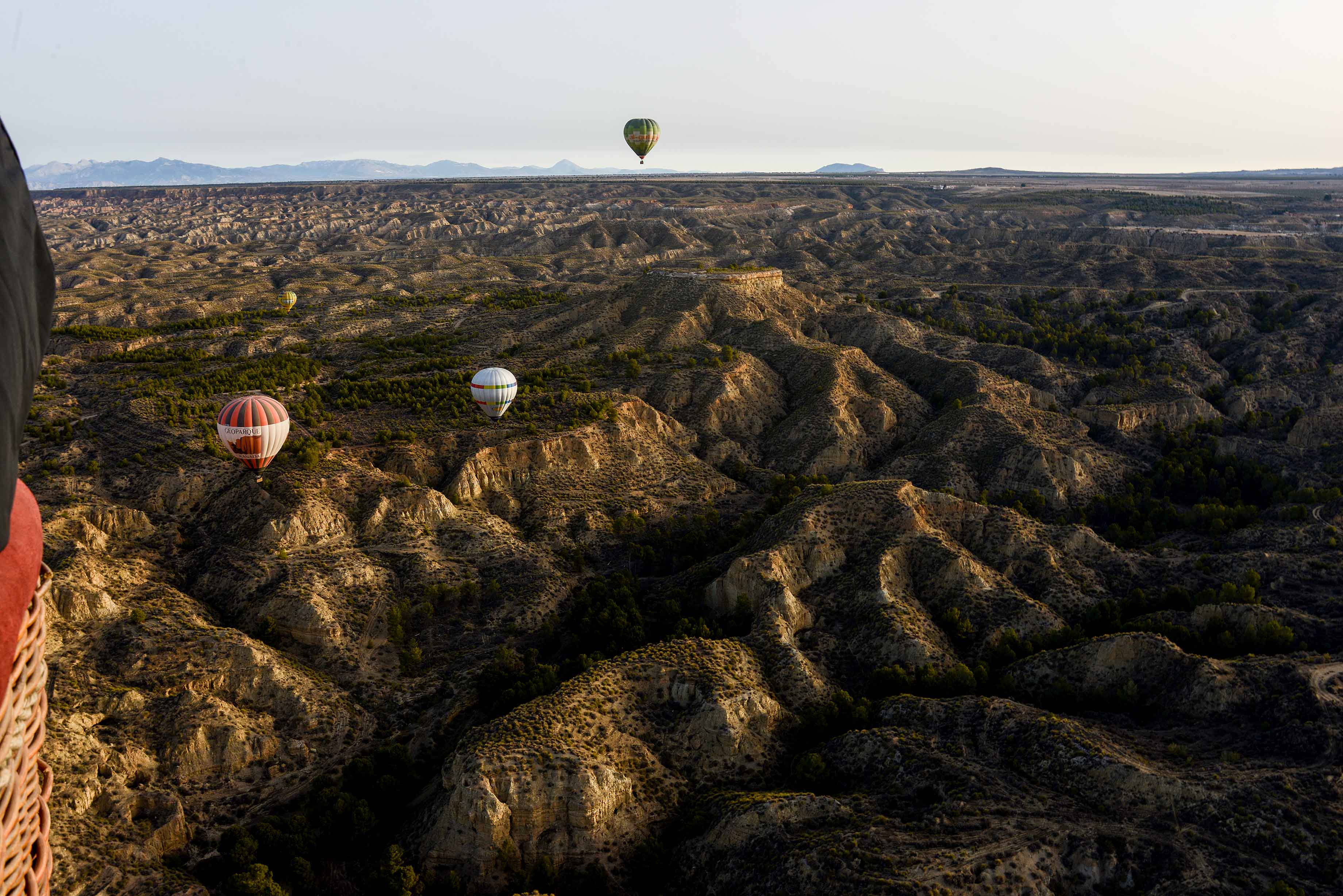 Fotos: El Geoparque a vista de globo