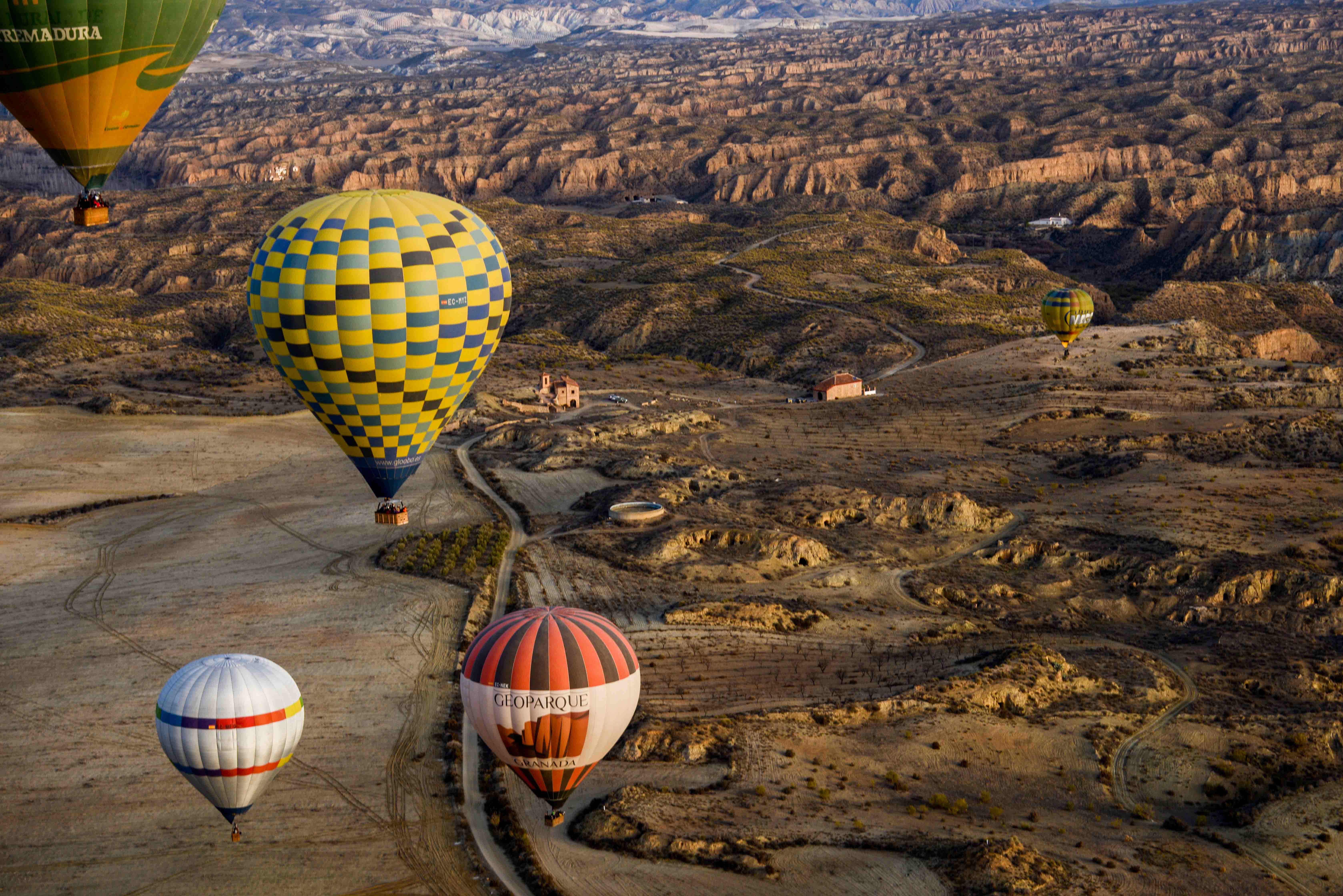 Fotos: El Geoparque a vista de globo
