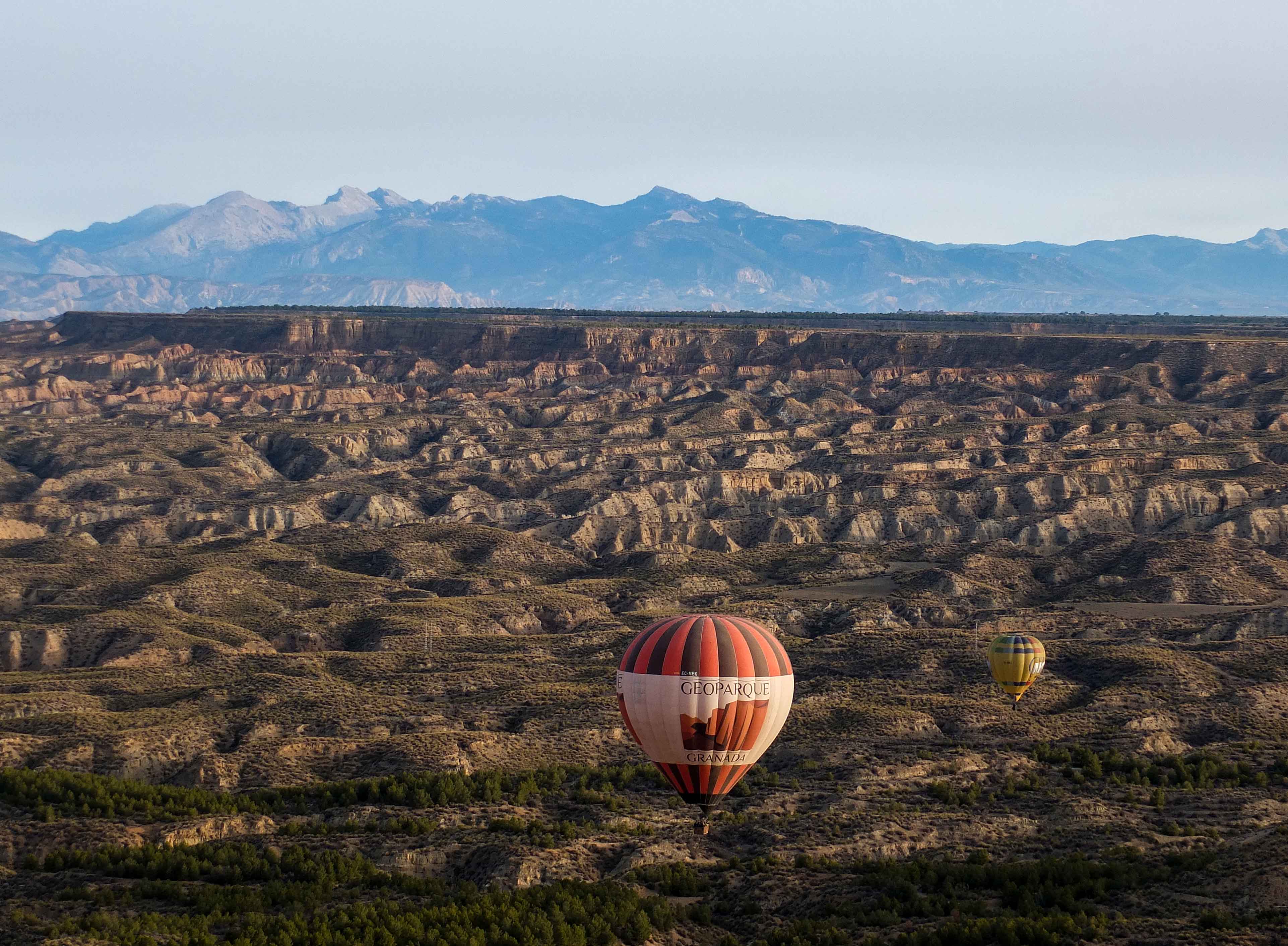 Fotos: El Geoparque a vista de globo