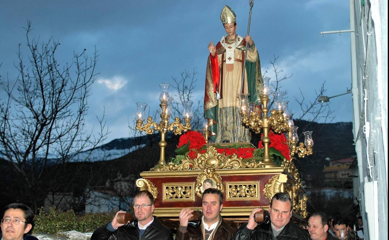 San Blas, el patrón de Cádiar desde hace 259 años