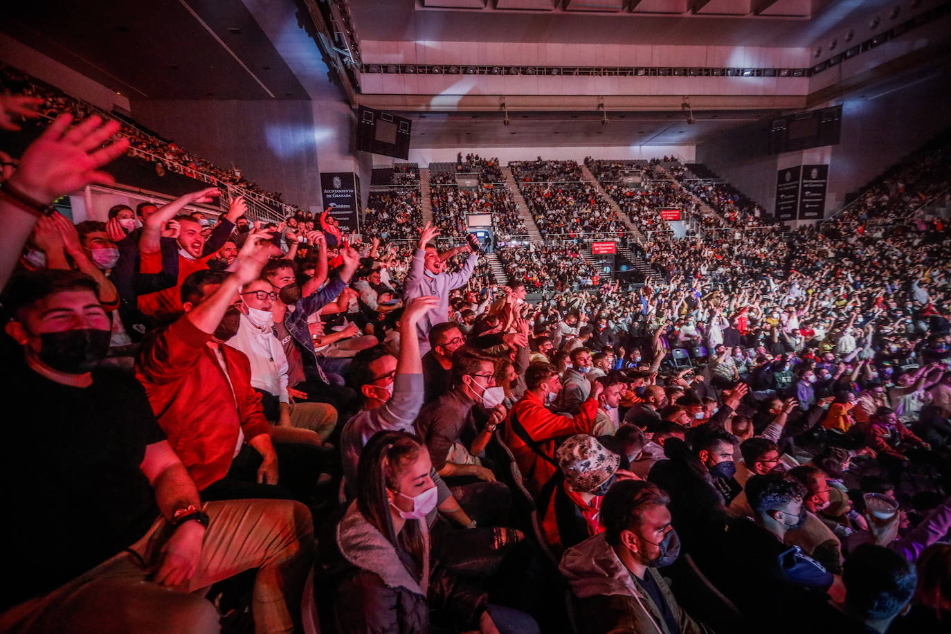 Lleno en el Palacio con la FMS.