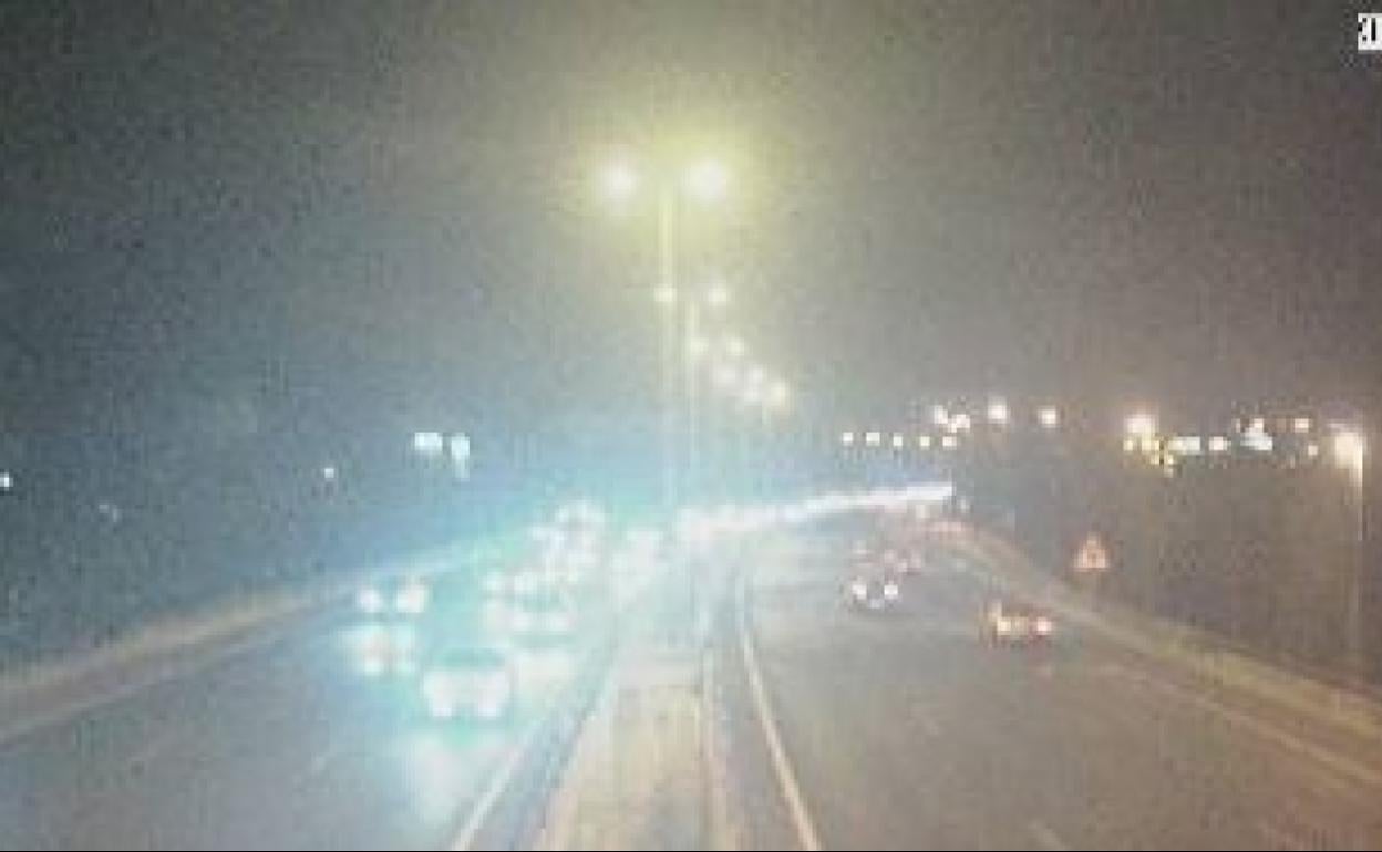 Tráfico en la Circunvalación a primera hora de este lunes