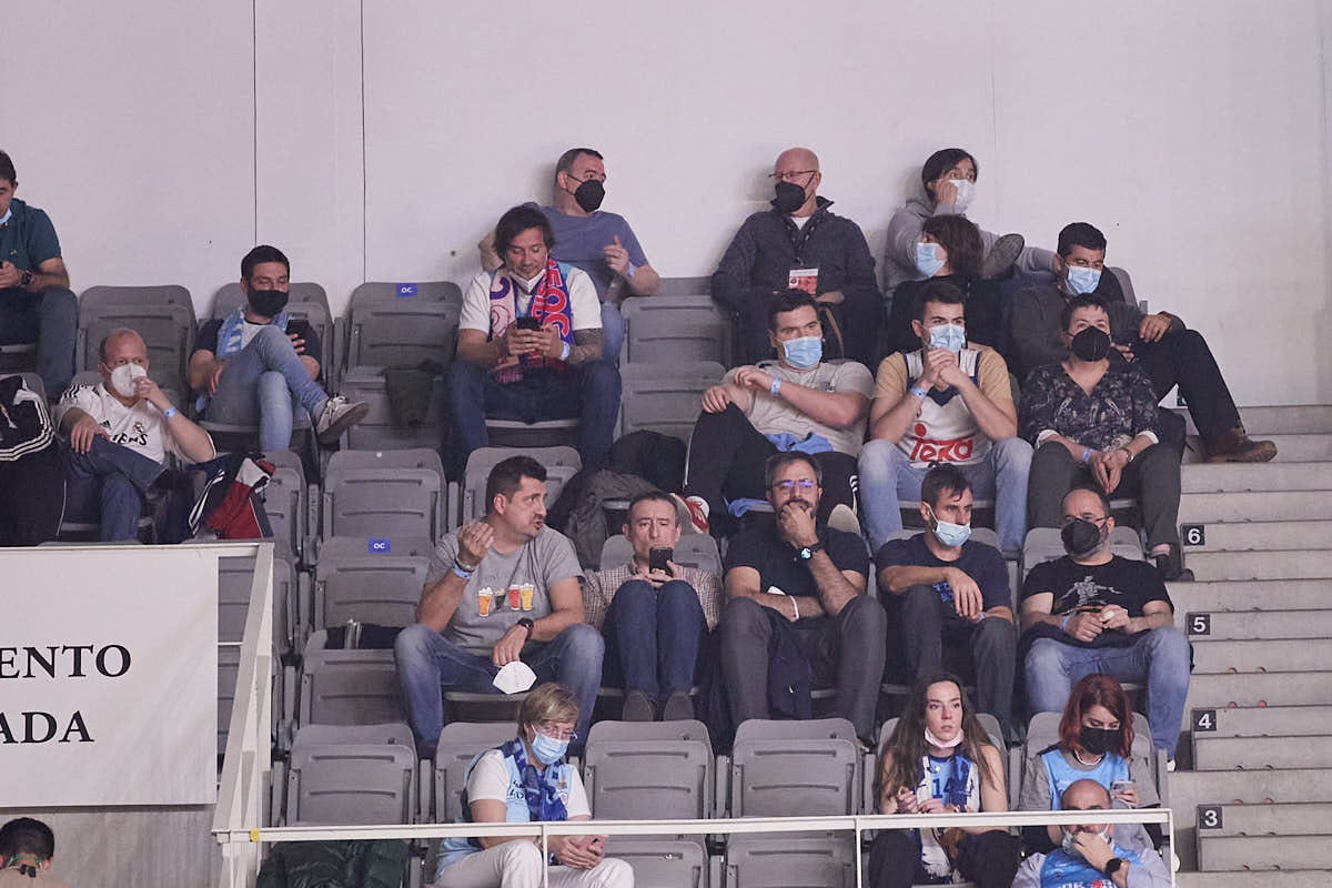 Las imágenes de las gradas del Palacio de los Deportes de Granada en el segundo encuentro de cuartos de final