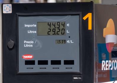 Imagen secundaria 1 - Precio de la gasolina este viernes. 