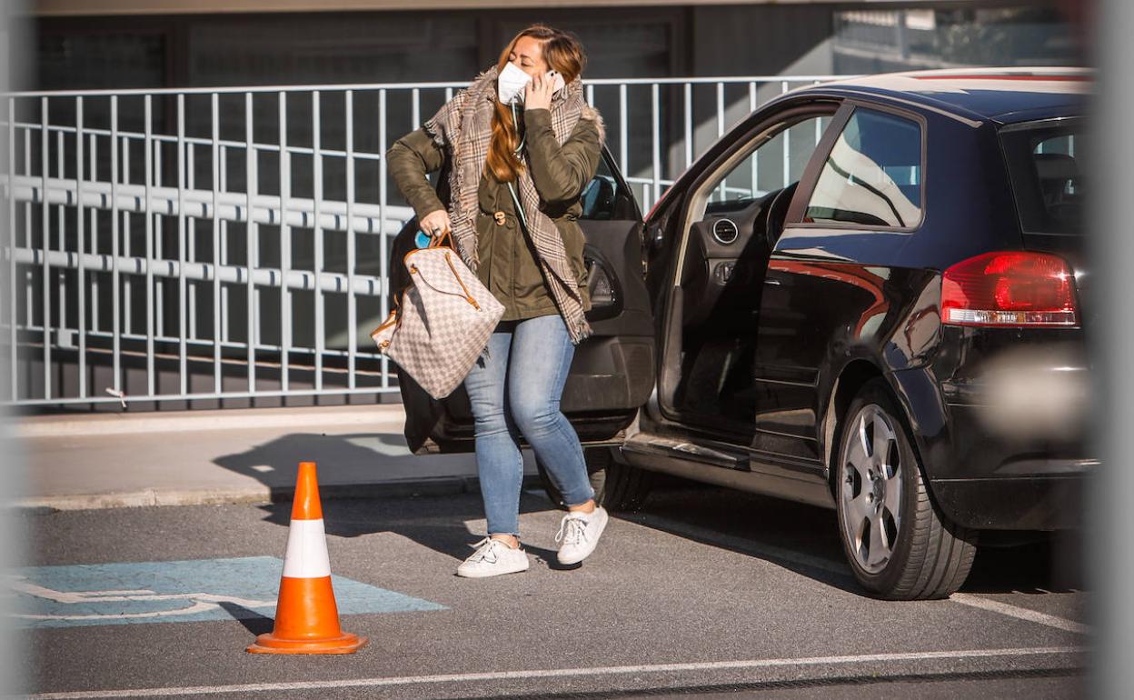 Patricia Rodríguez, directora general, ayer en la Ciudad Deportiva. 