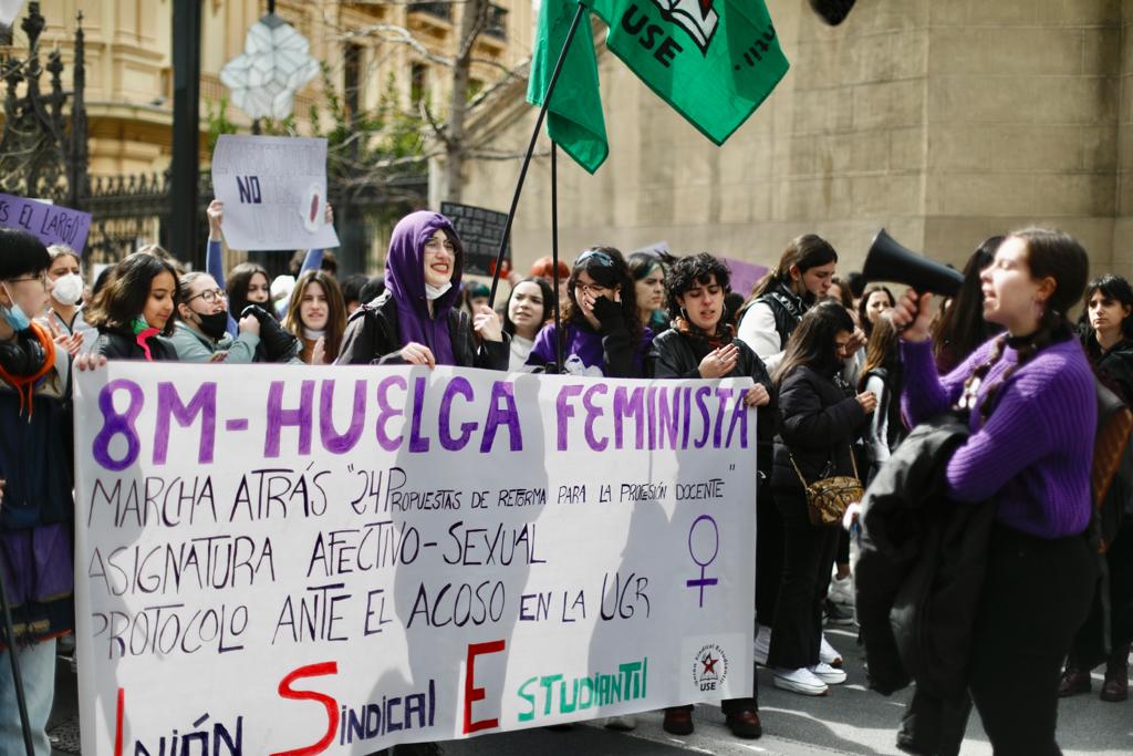 Fotos: El 8M vuelve a las calles de Granada