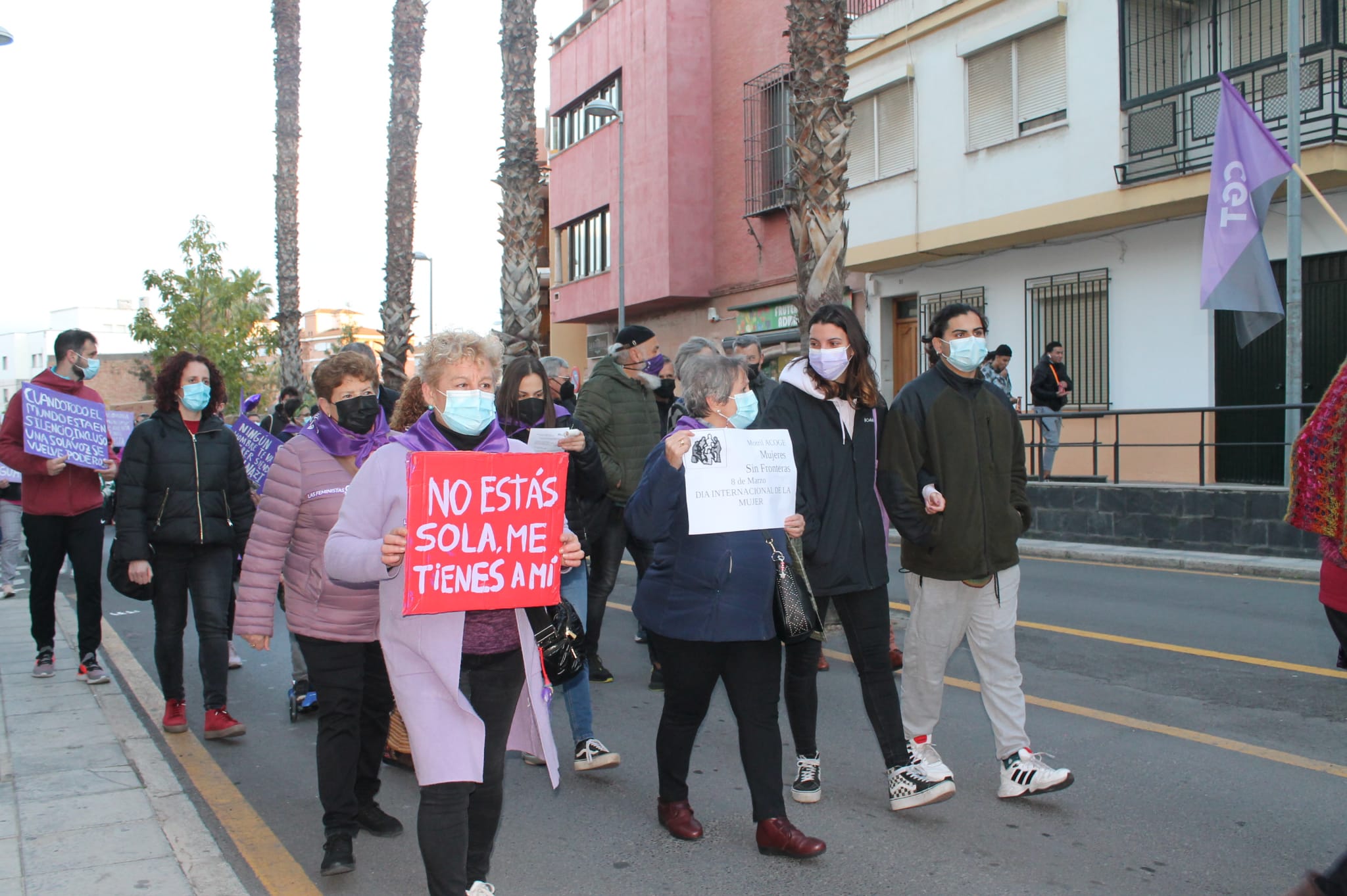 Fotos: El feminismo se echa a la calle en Motril