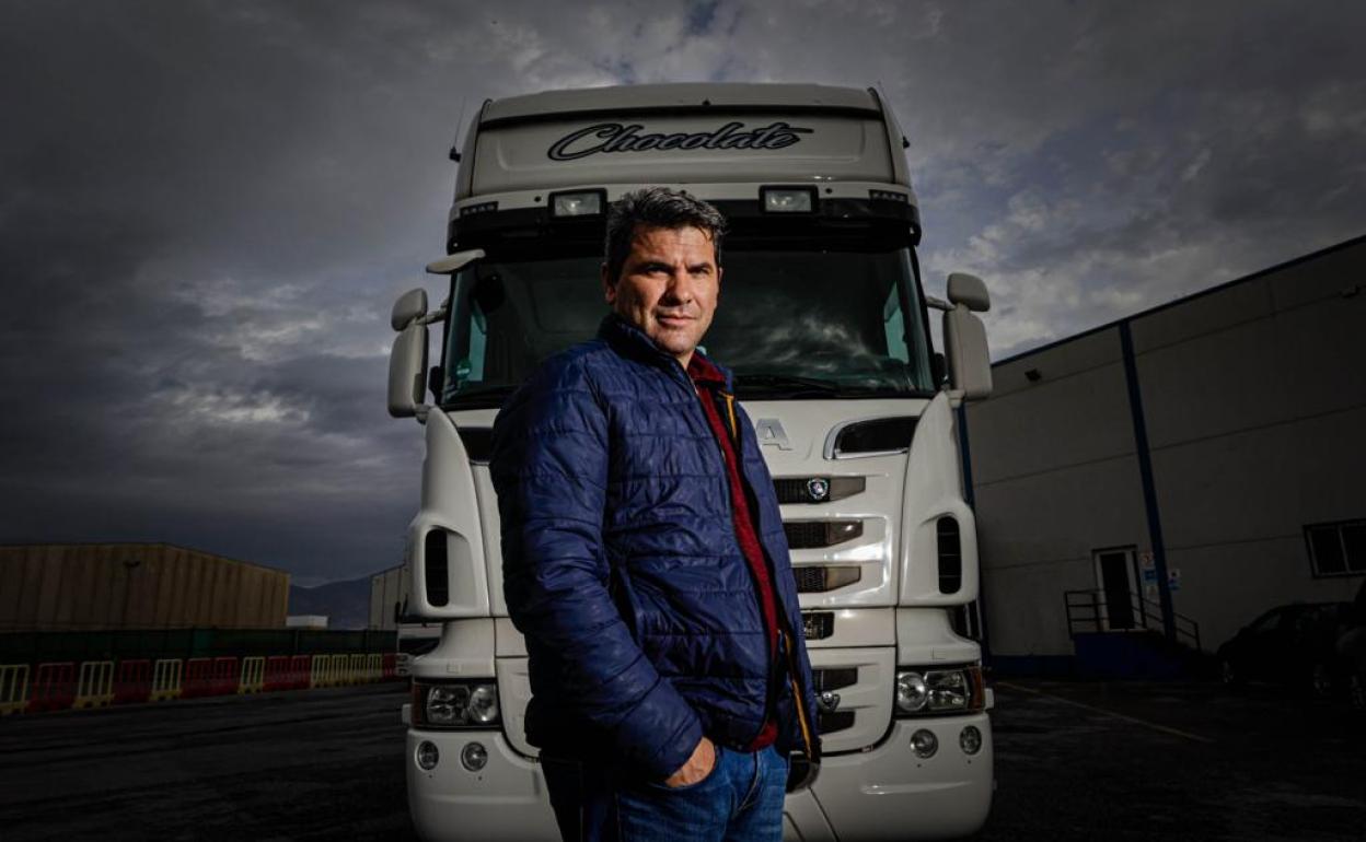 Basilio Campoy, sociao de la cooperativa Comotrans de Motril