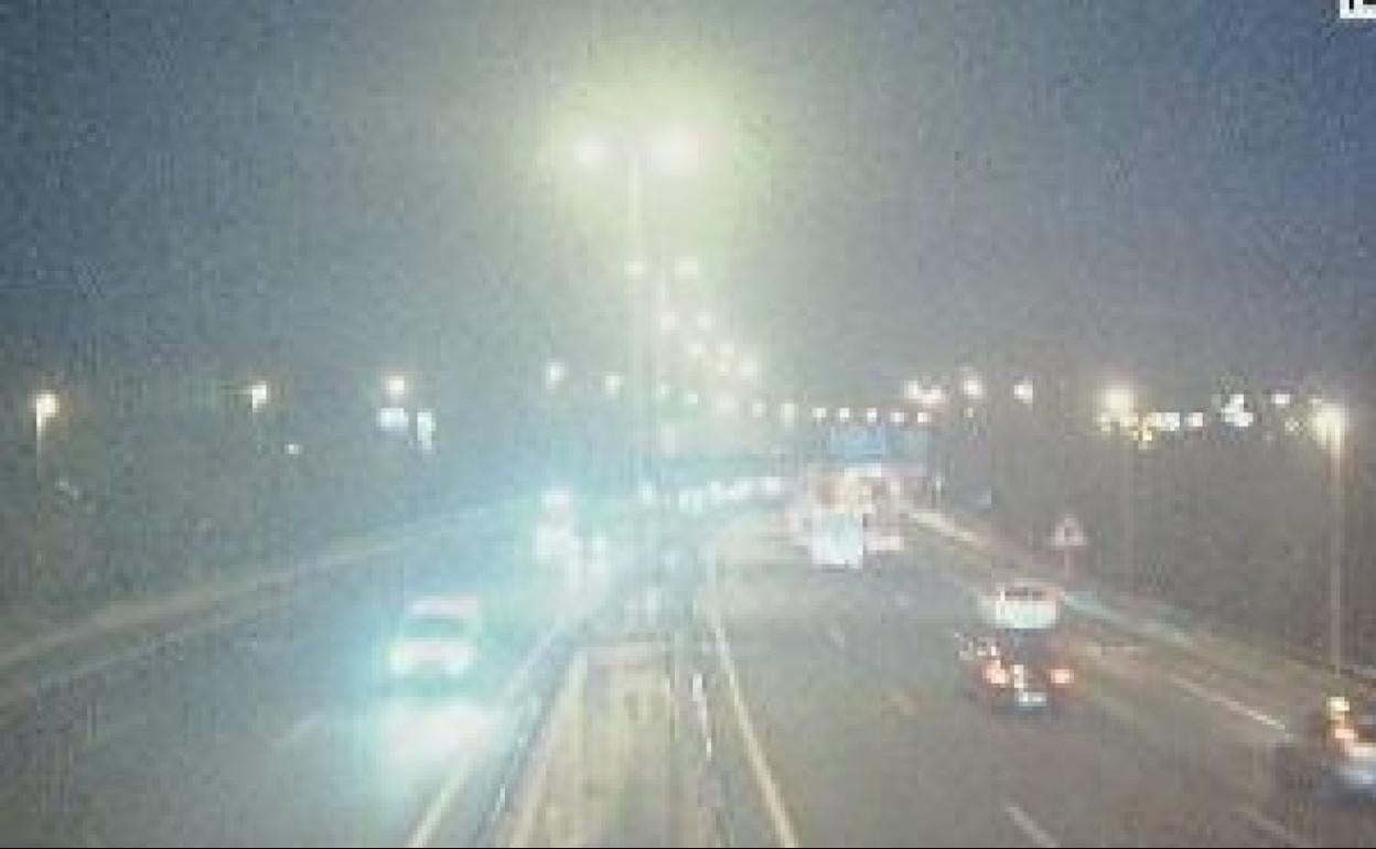 Tráfico en la Circunvalación a primera hora de este lunes