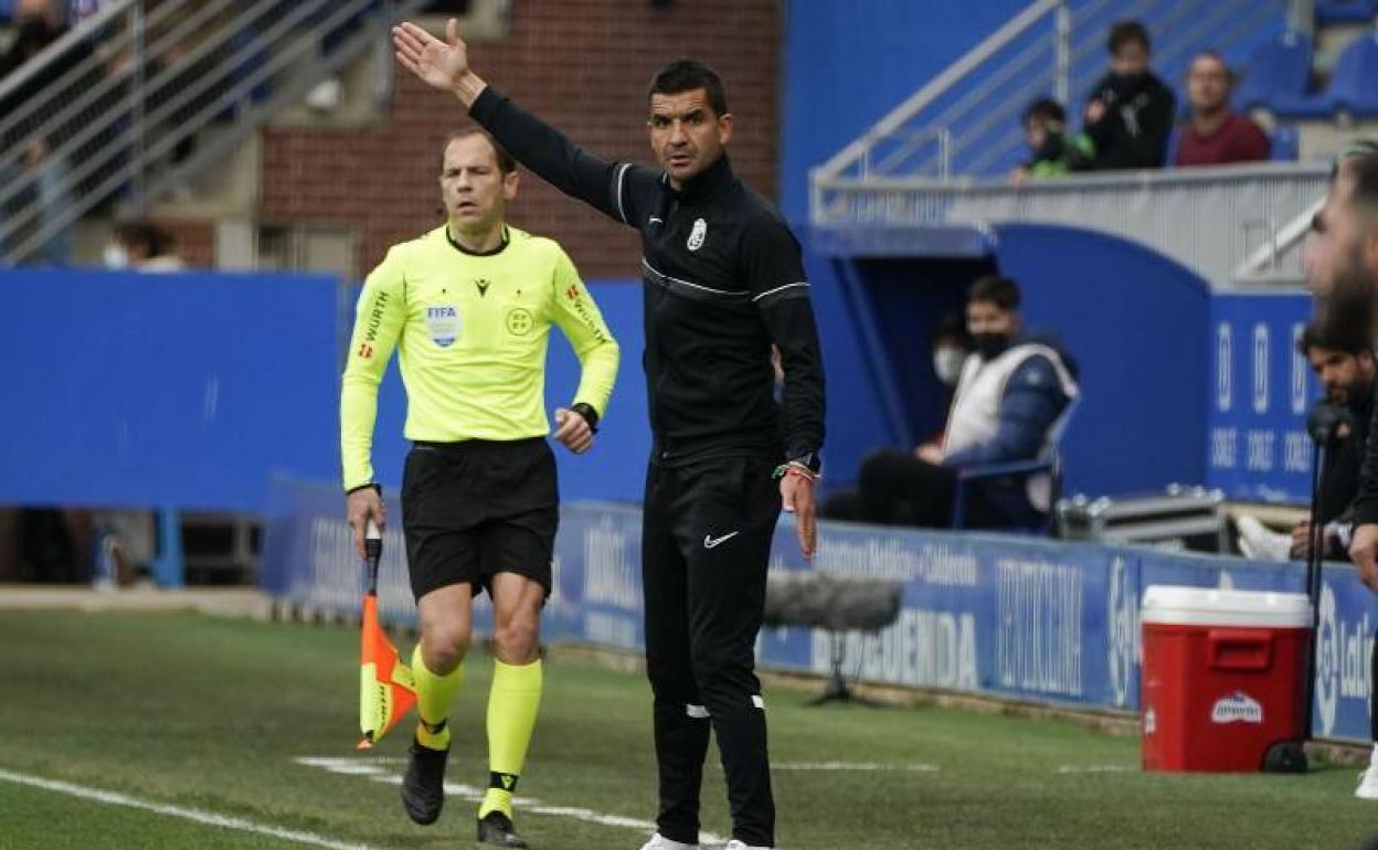 Torrecilla, durante el partido. 