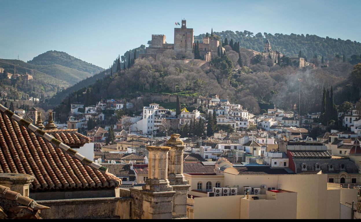 Vista de la Alhambra.