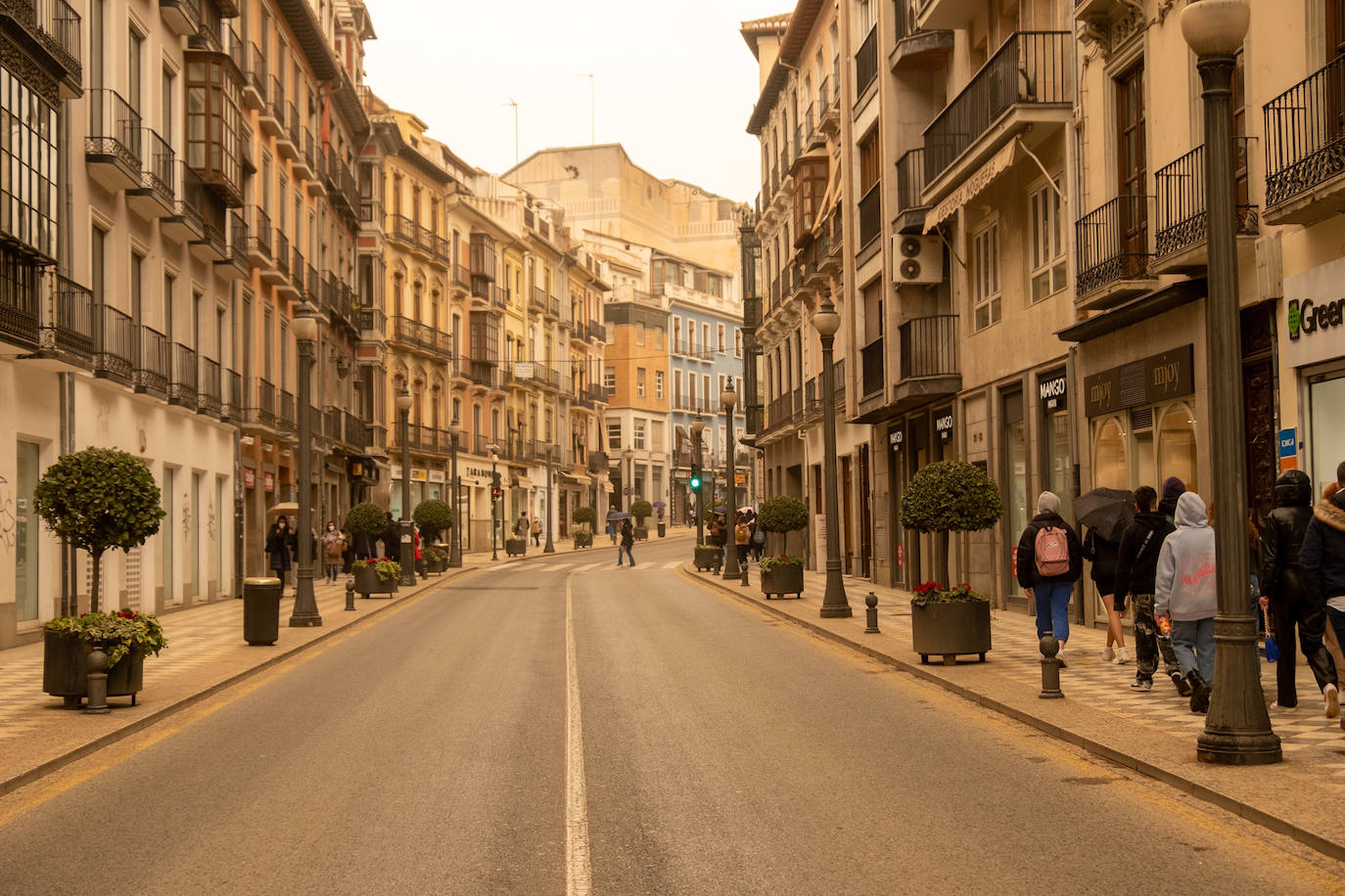 Recorremos la ciudad en esta nueva jornada de tiempo inusual