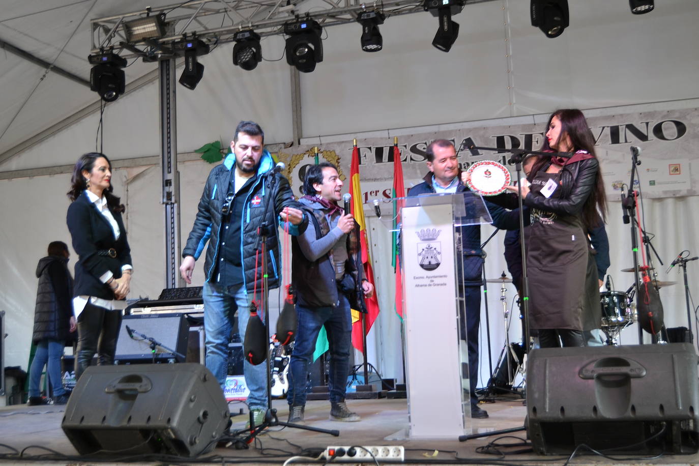 La Fiesta del Vino se ha celebrado este domingo en Alhama.