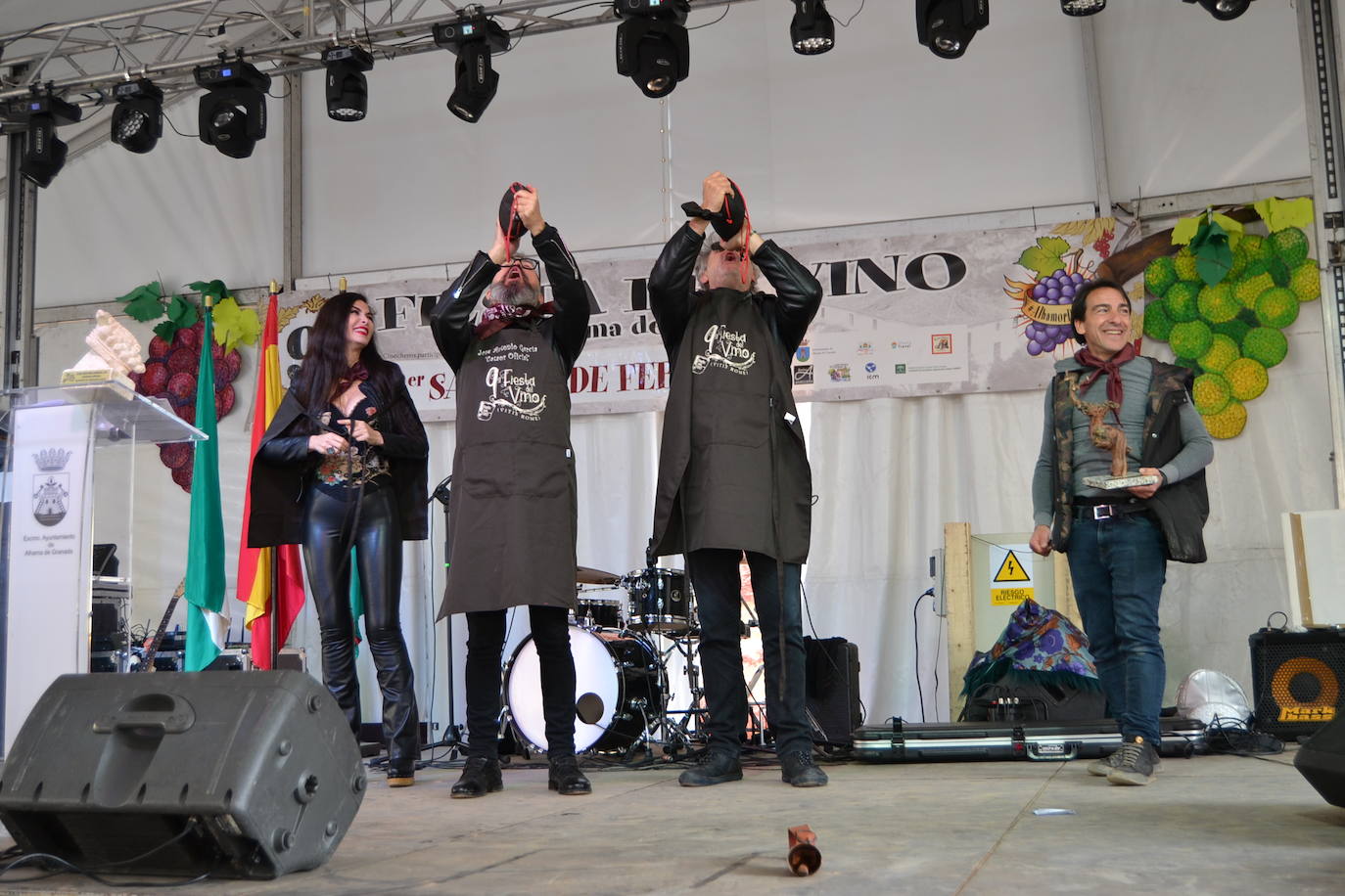 La Fiesta del Vino se ha celebrado este domingo en Alhama.