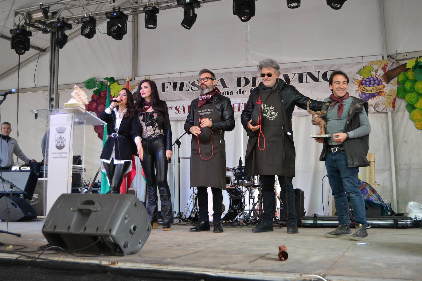 La Fiesta del Vino se ha celebrado este domingo en Alhama.