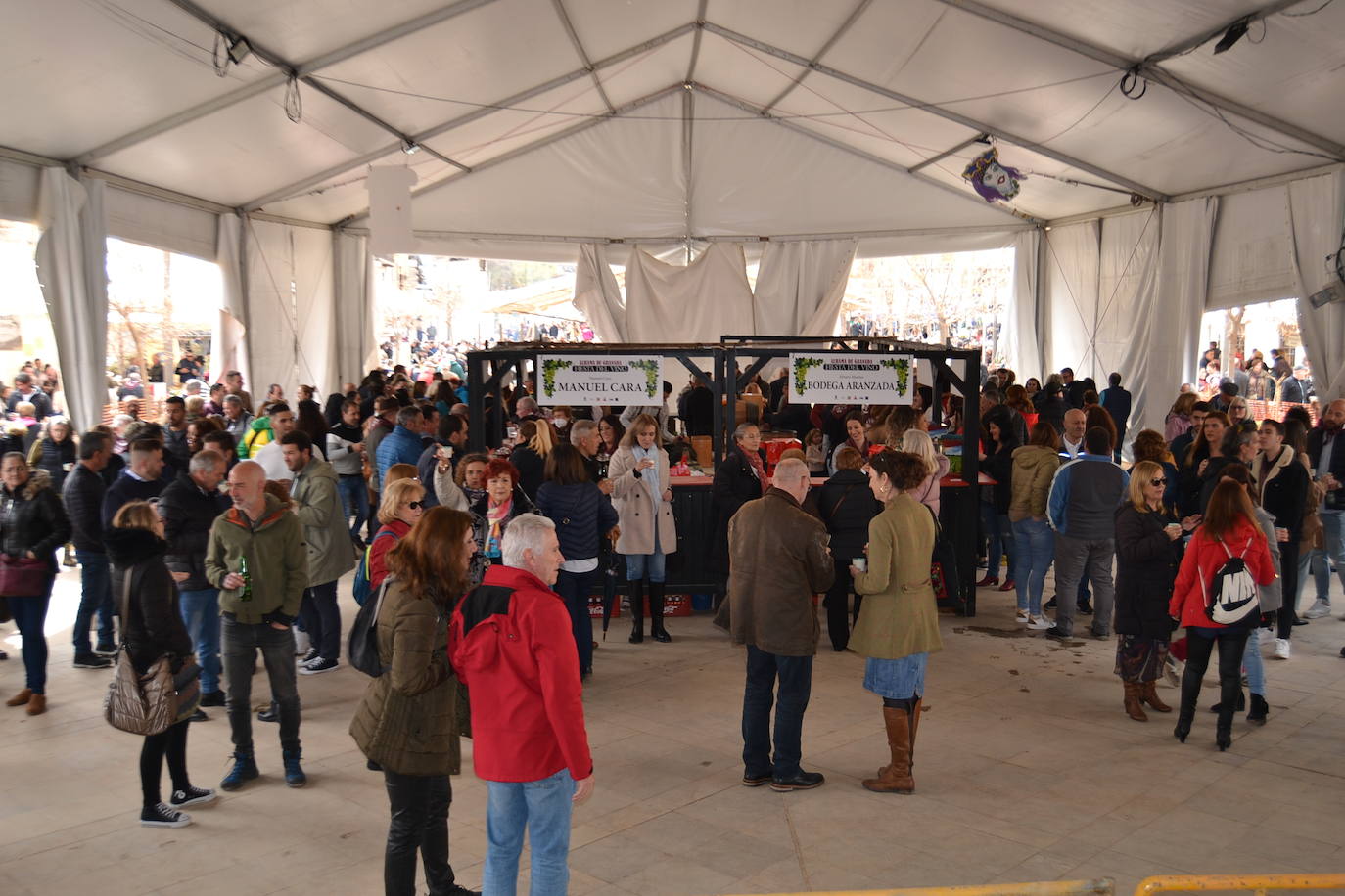 La Fiesta del Vino se ha celebrado este domingo en Alhama.