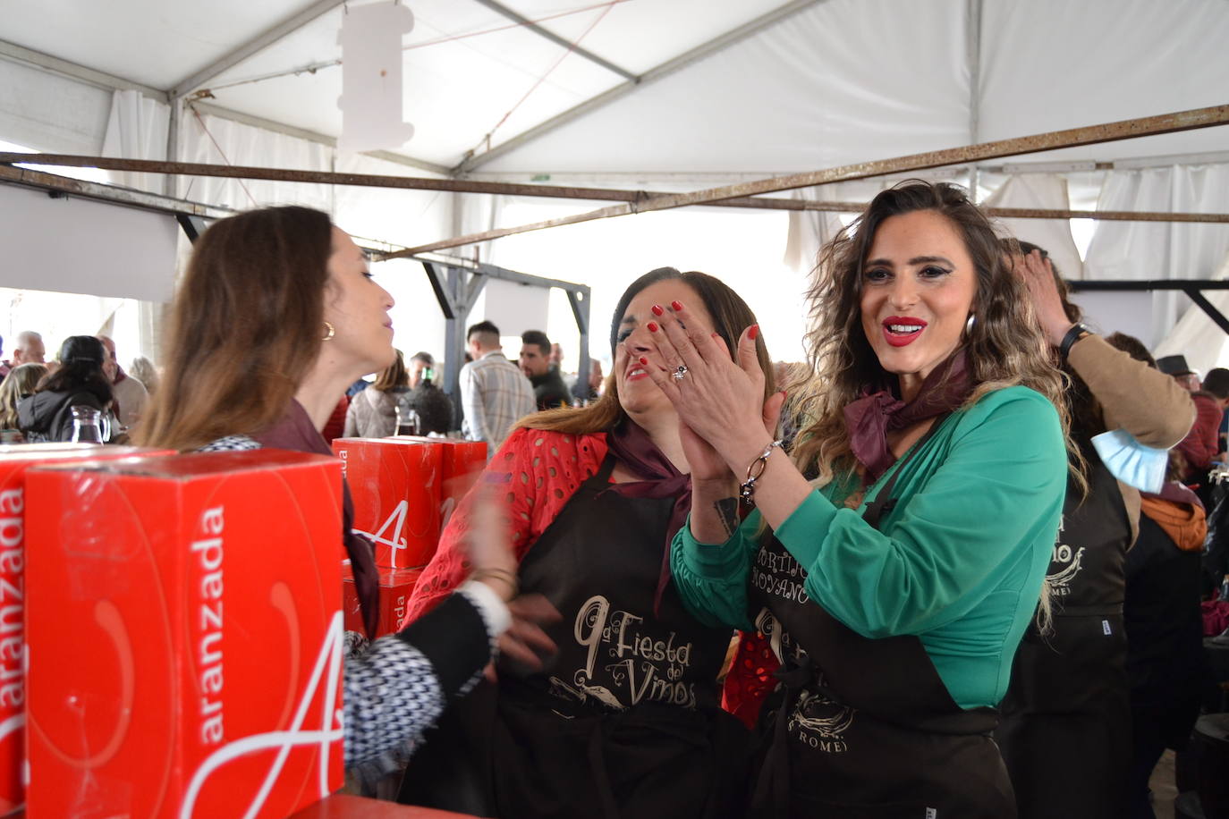 La Fiesta del Vino se ha celebrado este domingo en Alhama.