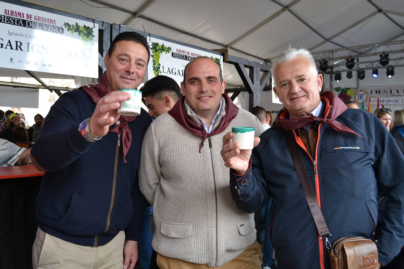 La Fiesta del Vino se ha celebrado este domingo en Alhama.