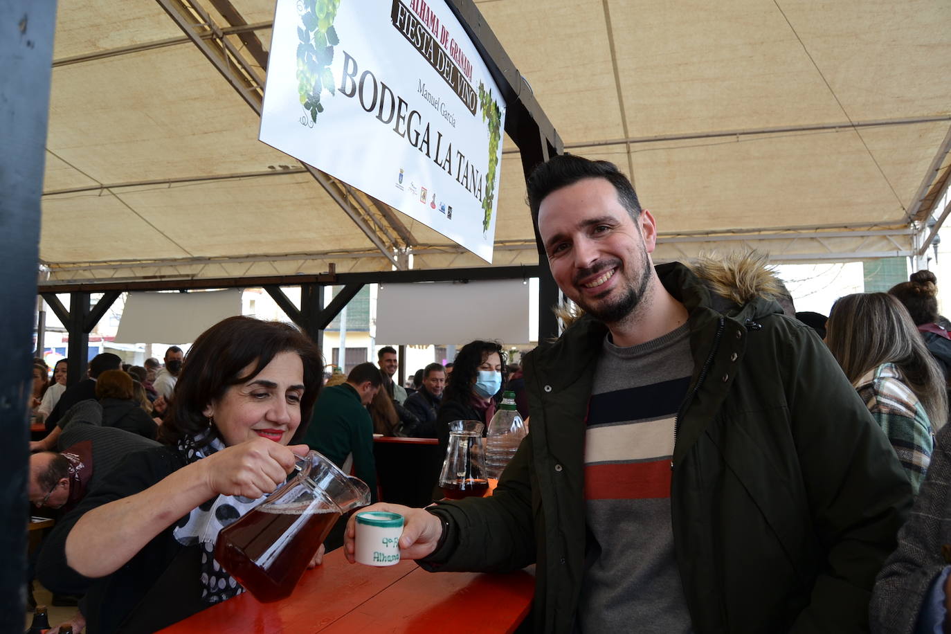 La Fiesta del Vino se ha celebrado este domingo en Alhama.