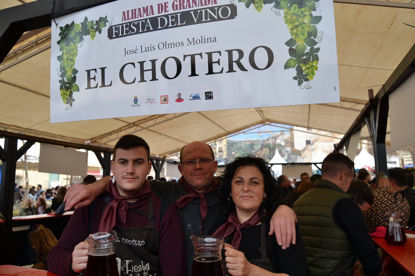 La Fiesta del Vino se ha celebrado este domingo en Alhama.
