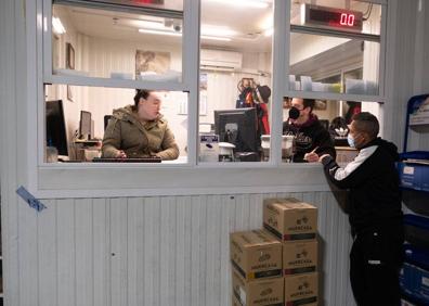 Imagen secundaria 1 - El ritmo actual de trabajo en Avelazquez es un 40-50% menor del habitual.