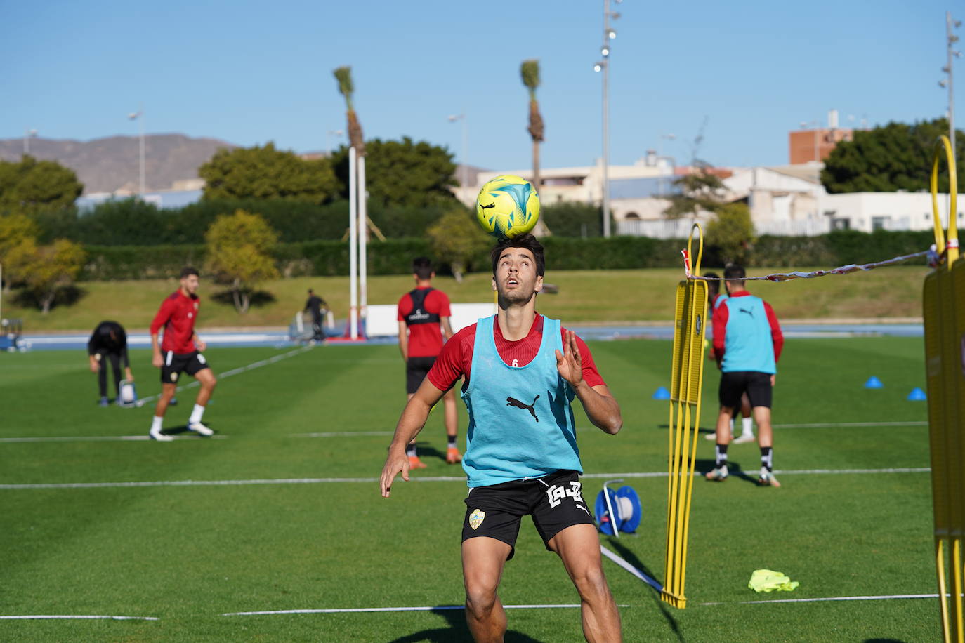 César de la Hoz, con la cabeza alta por cómo van las cosas, pese a la derrota del domingo. 
