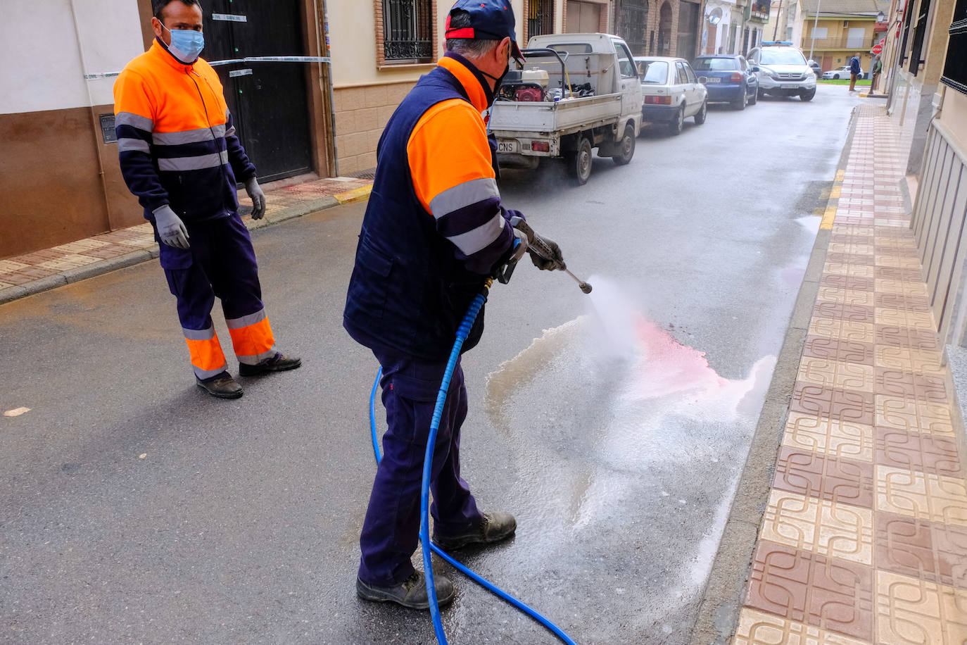 Las imágenes del lugar, minutos después del suceso