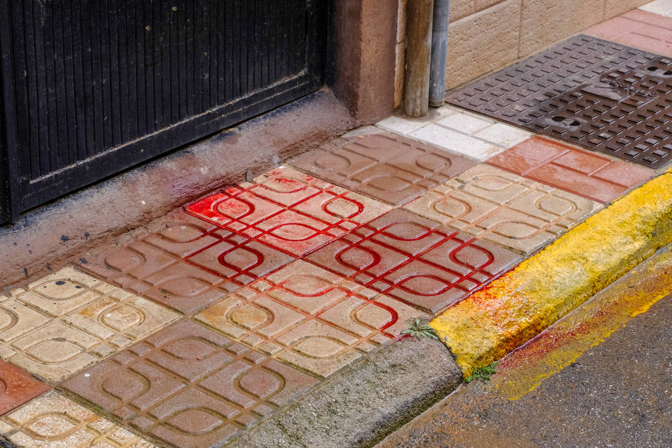 Las imágenes del lugar, minutos después del suceso