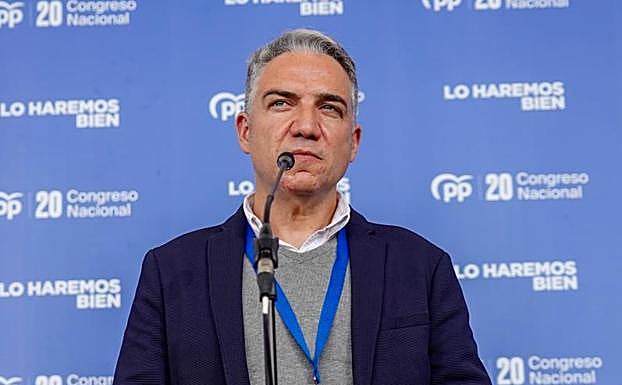 El consejero de la Presidencia Elías Bendodo este viernes en Sevilla. 