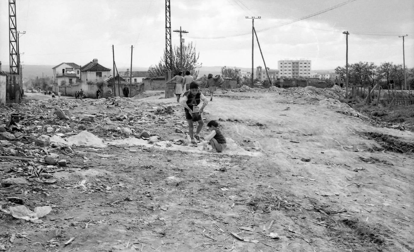 Calle Santa Bárbara. Hoy Severo Ochoa. 1962.