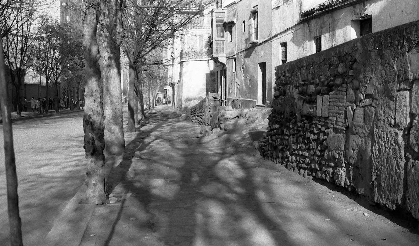 Carril del Picón en 1960.