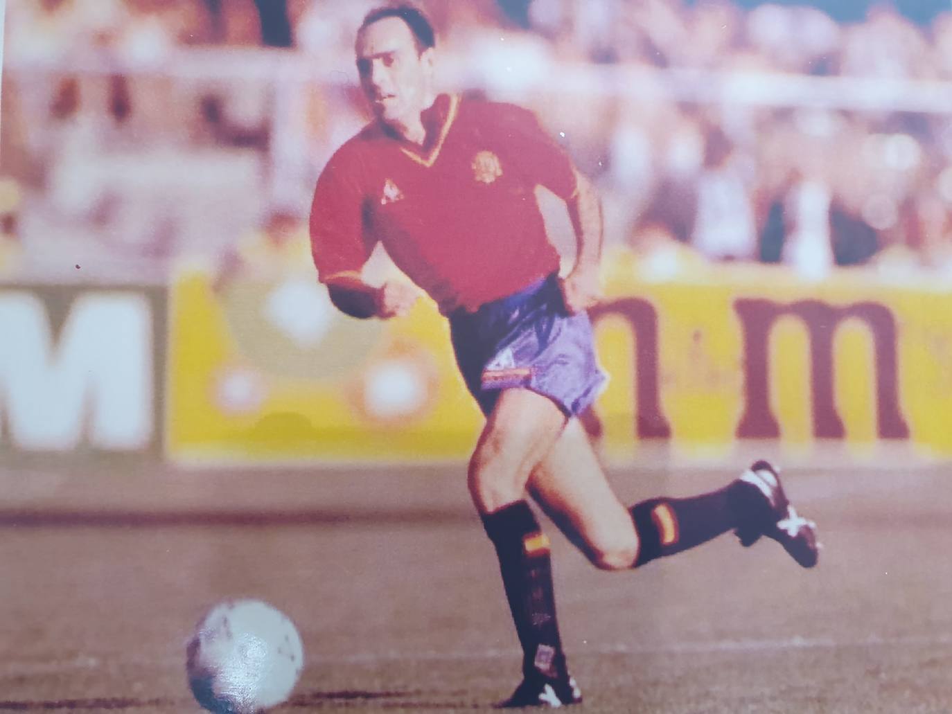 Rafa Paz, con la Selección. 