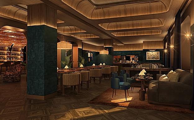 Visualización del bar del Seda Club. 